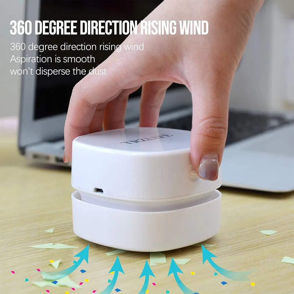 Portable Mini Desk Vacuum Cleaner