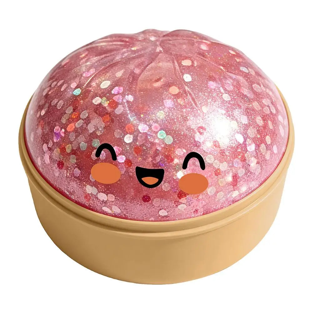 Glitter Dumpling Squishy Toy