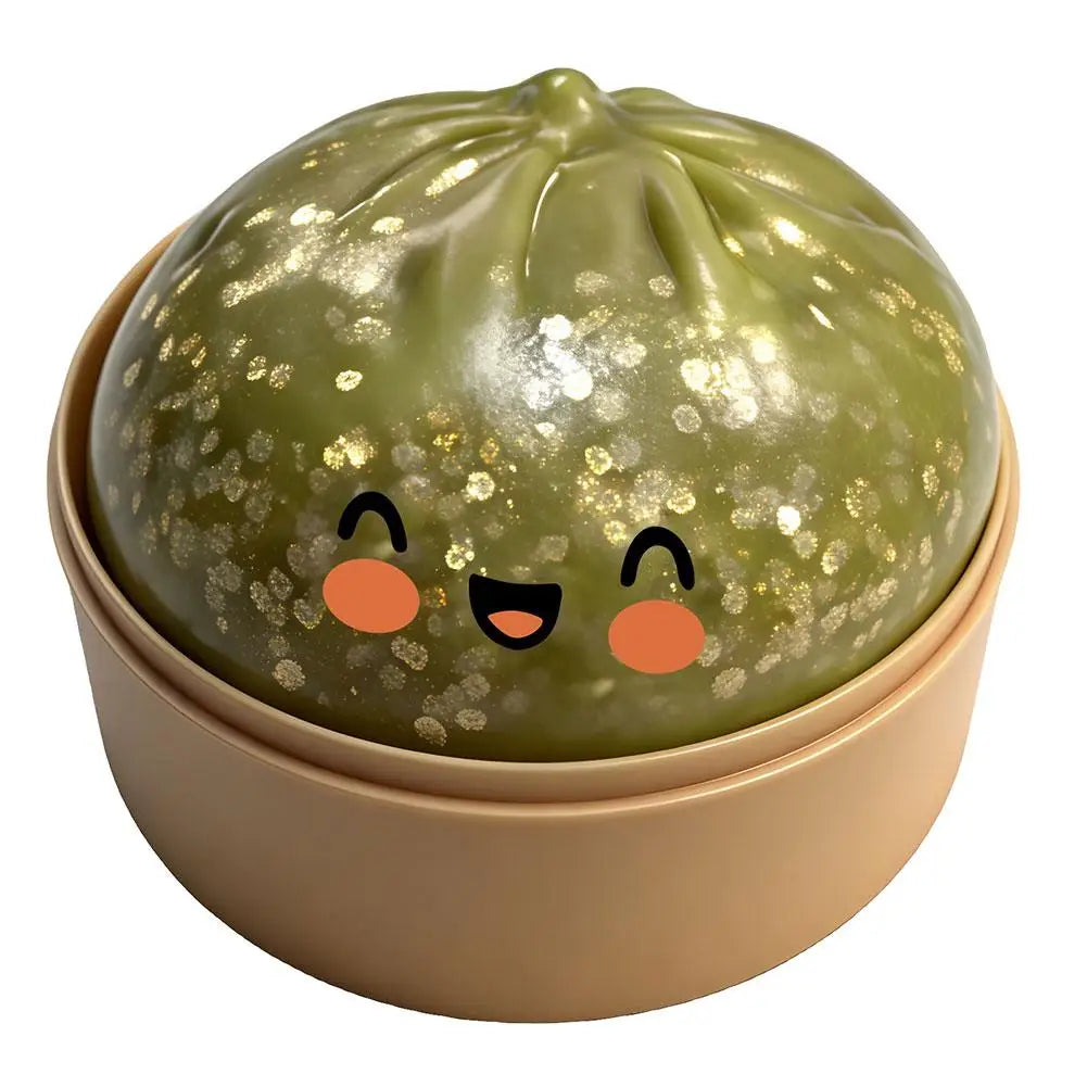 Glitter Dumpling Squishy Toy
