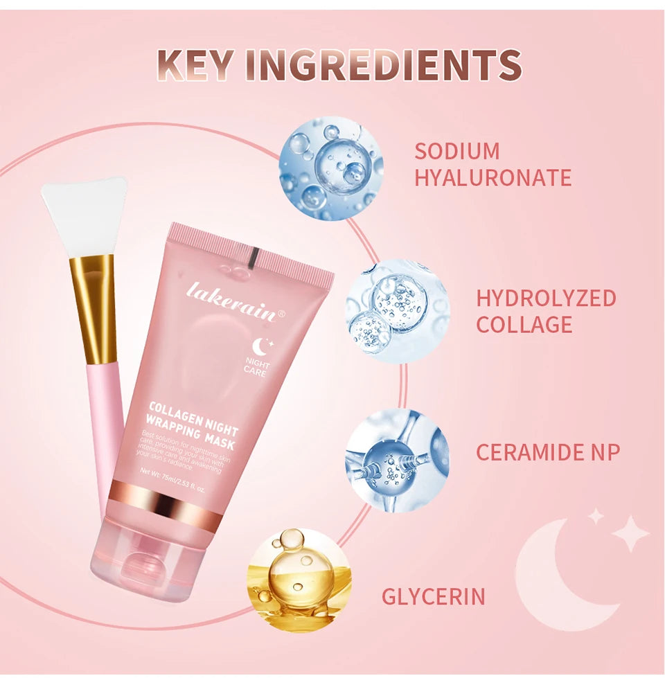Collagen Brightening Face Mask Set