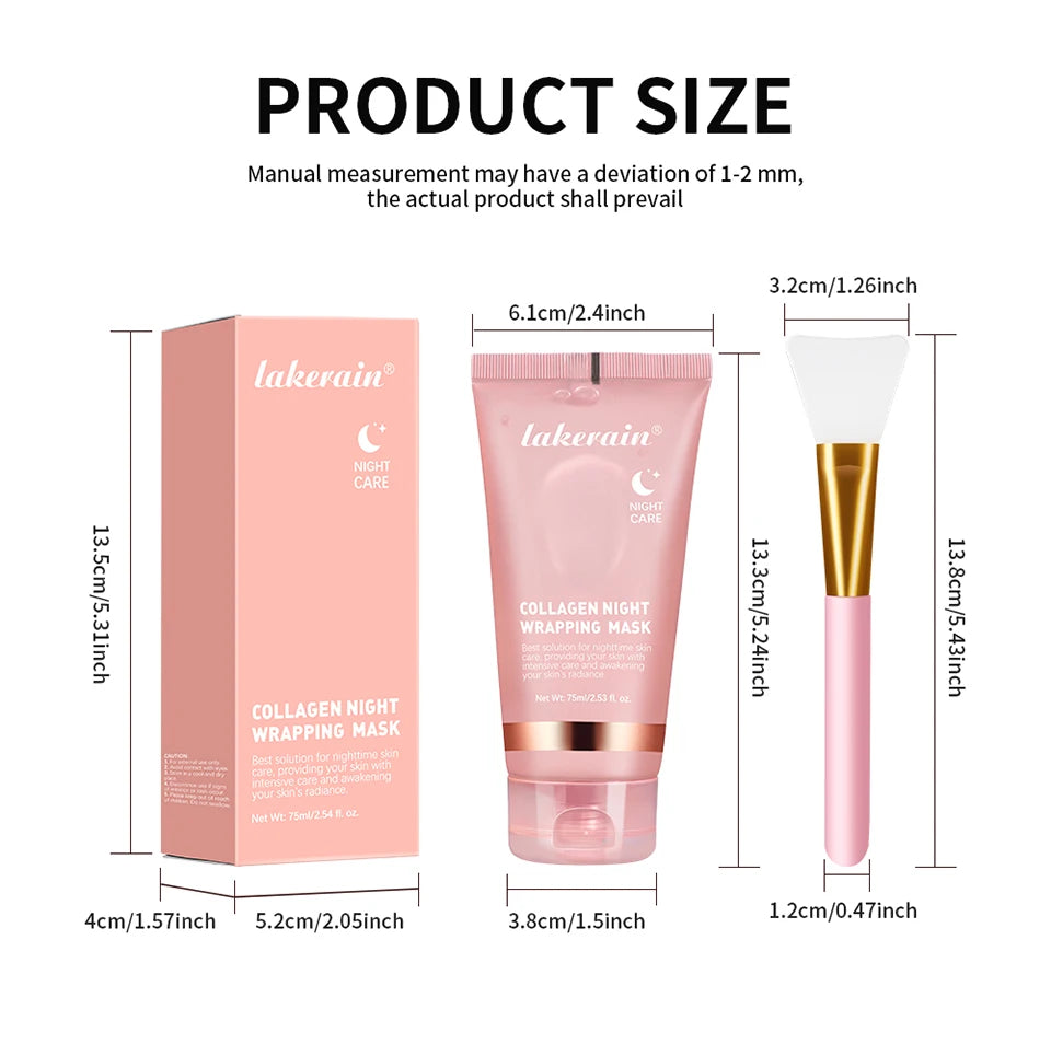 Collagen Brightening Face Mask Set