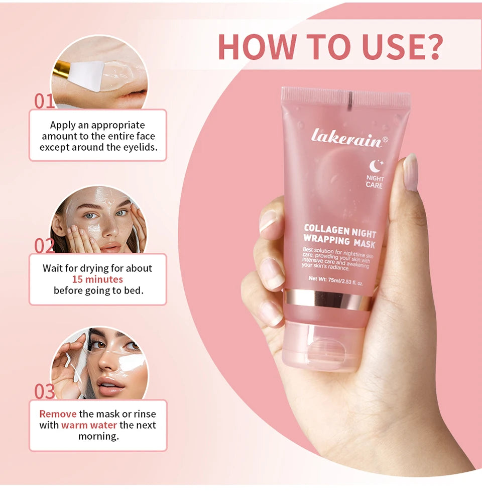 Collagen Brightening Face Mask Set
