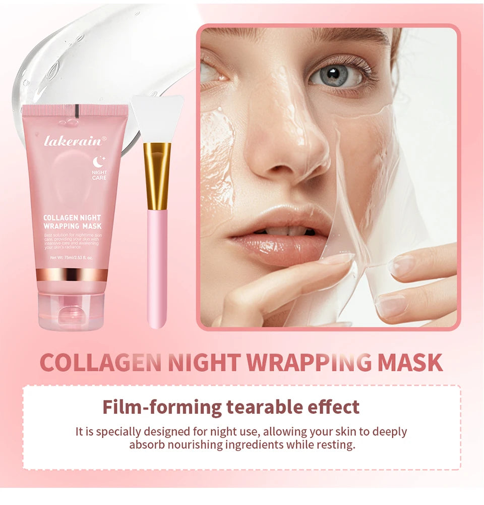 Collagen Brightening Face Mask Set