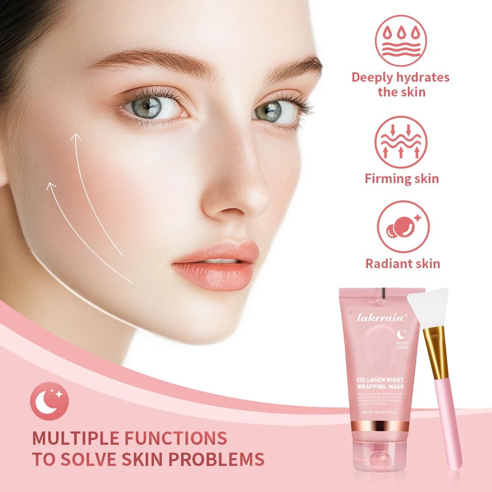 Collagen Brightening Face Mask Set